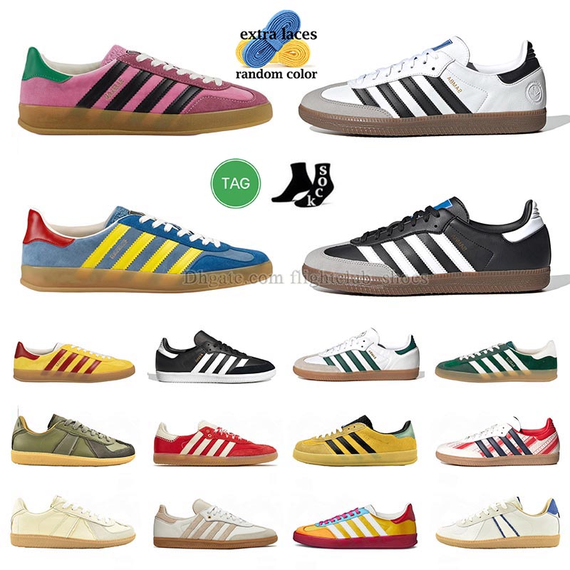 Original Samba Gazelle Casual Shoes Designer Mens Womens Gold Pink Vegan Wales Bonner Black Gum Wales Bonner Cream Green Dhgates Shoes Walking Tennis Snekaers US 12, B04 36-46 (2)
Original Samba Gazelle Casual Shoes Designer Mens Womens Gold Pink Vegan Wales Bonner Black Gum Wales Bonner Cream Green Dhgates Shoes Walking Tennis Snekaers US 12, B04 36-46 (2)