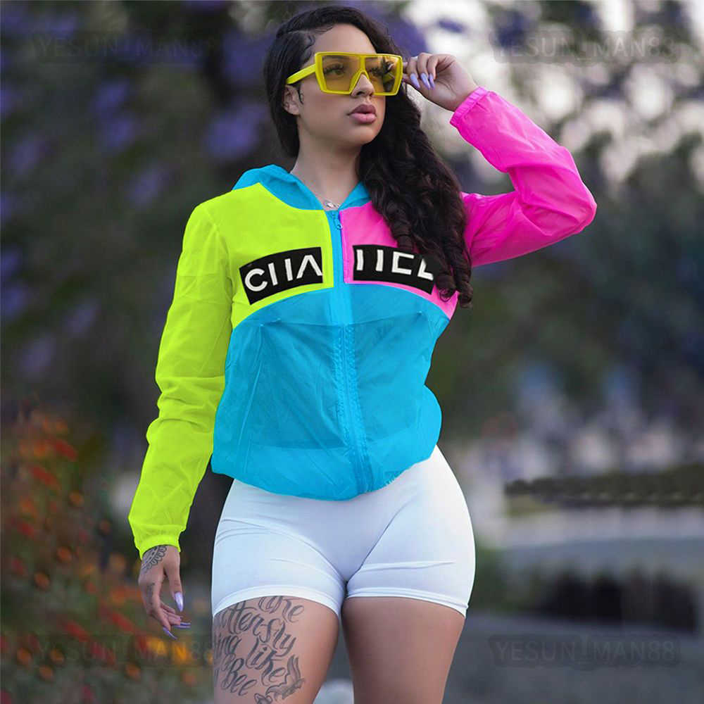 Woman Designer Luxury channel Classic Coat Multi-color Colorful Sunscreen Clothing Womens Summer Protection Clothing Top
Woman Designer Luxury channel Classic Coat Multi-color Colorful Sunscreen Clothing Womens Summer Protection Clothing Top