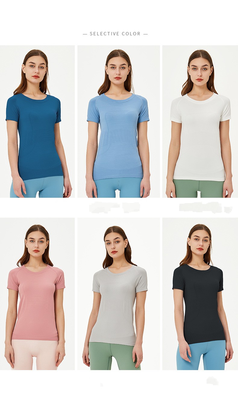Align Women's Yoga Short Sleeve Solid Color LU-88 Nude Sports Shaping Waist Tight Fitness self-cultivation Jogging Sportswear Women's High Quality 2023 new, Customize
Align Women's Yoga Short Sleeve Solid Color LU-88 Nude Sports Shaping Waist Tight Fitness self-cultivation Jogging Sportswear Women's High Quality 2023 new, Customize