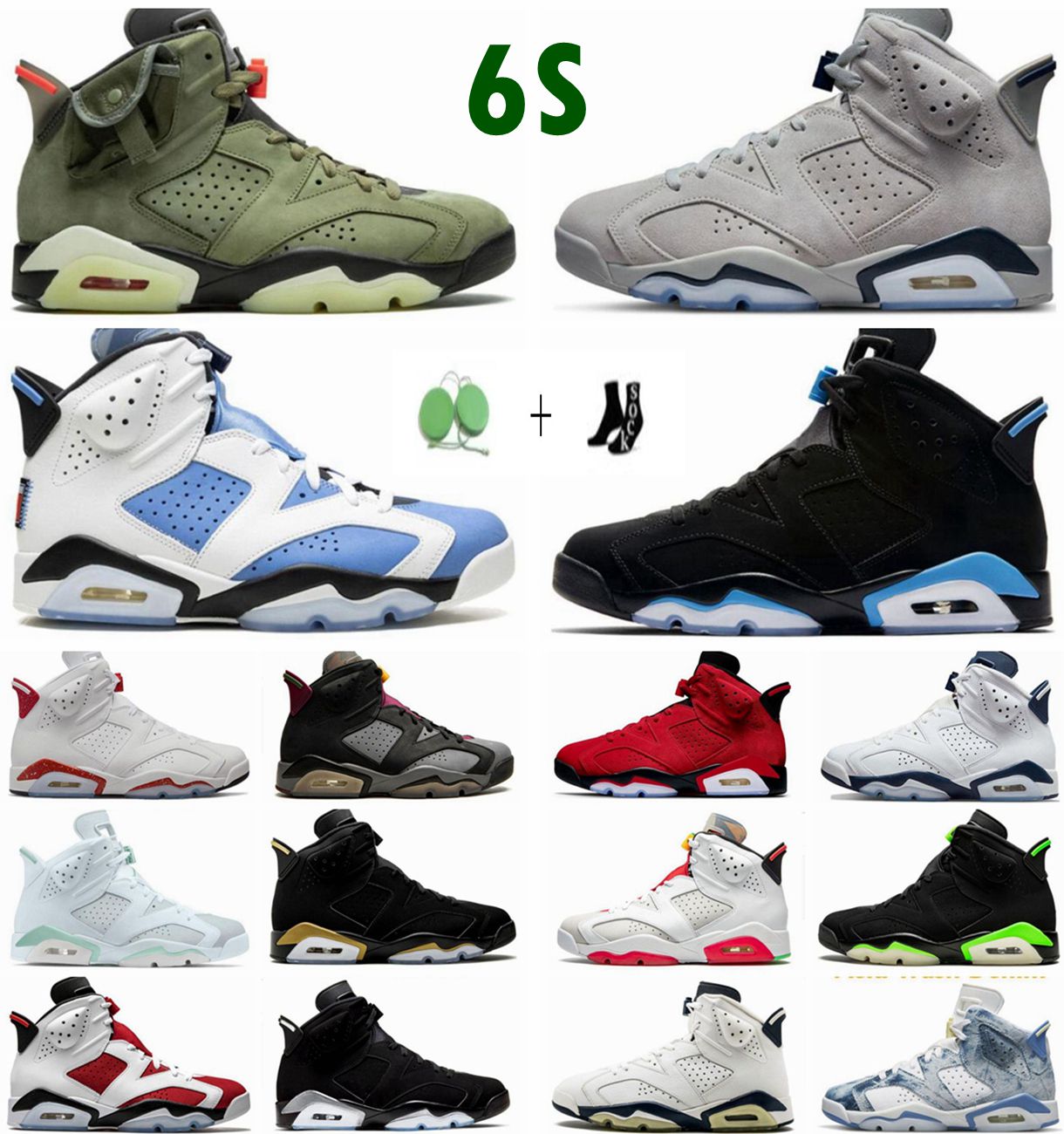 Basketball Shoes Retro Jumpman 6s Cool Grey Toro University Blue Red Oreo Georgetown Midnight Navy Cactus Jack Black Infrared UNC mens trainers sports sneakers
Basketball Shoes Retro Jumpman 6s Cool Grey Toro University Blue Red Oreo Georgetown Midnight Navy Cactus Jack Black Infrared UNC mens trainers sports sneakers
