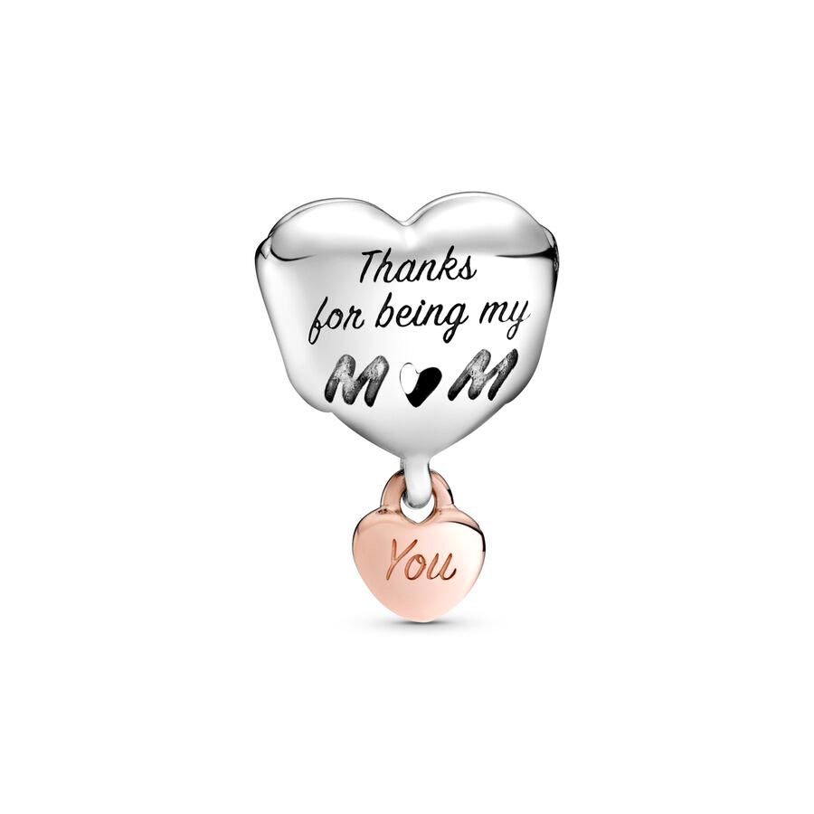 The New Popular 925 Sterling Silver Charm Sister Mother Heartshaped Bead Bracelet Is Suitable For The S925 Snake Charm Bracelet Diy Womens Jewelry