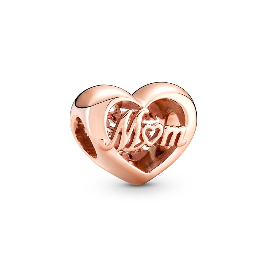 925 Sterling Silver Dangle Charm Rose Gold Spiritual Dreamcatcher Heart Beads Fit S925 Snake Bracelet Jewelry Gift