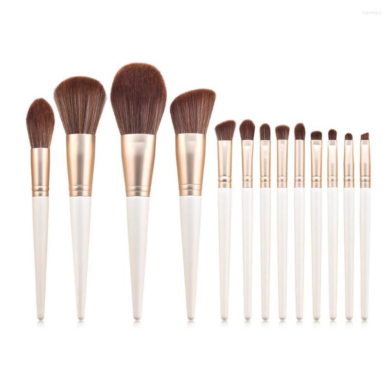 Makeup Brushes Foundation Cosmetic Eyebrow Eyeshadow Brush Sets Tools 13PCS White High-end Wooden Handle Quality Mouth Tube 04
Makeup Brushes Foundation Cosmetic Eyebrow Eyeshadow Brush Sets Tools 13PCS White High-end Wooden Handle Quality Mouth Tube 04