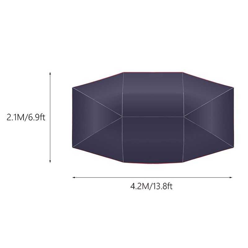 New New Universal Insulated Car Canopy Waterproof Uv-proof Outdoor Vehicle Carport Sunshade Tarpaulin Shed Hood
