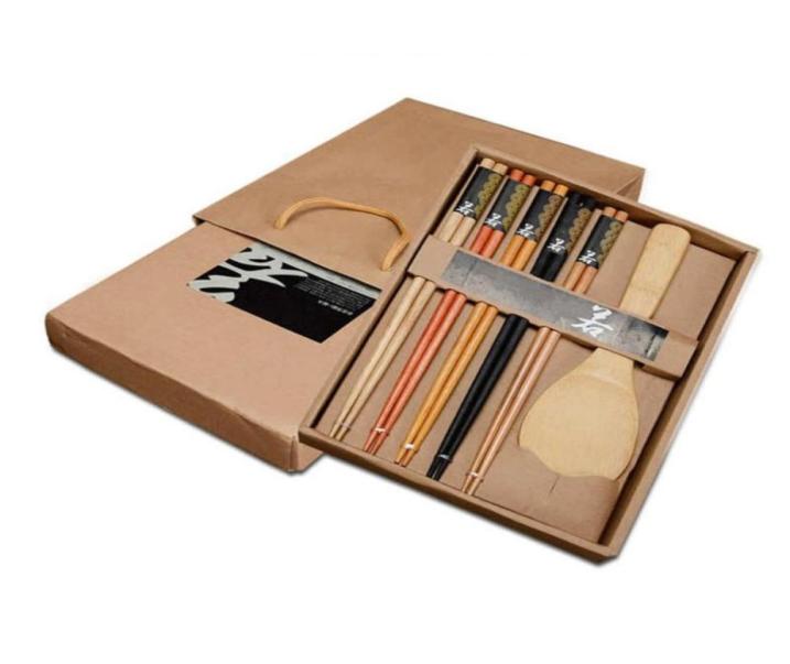 Chopsticks PREUP Japanese Style Natural Bamboo 5 PairsSet Reusable Chopstick Rice Scoop Home Exquisite Tableware Set Gift7452491
Chopsticks PREUP Japanese Style Natural Bamboo 5 PairsSet Reusable Chopstick Rice Scoop Home Exquisite Tableware Set Gift7452491