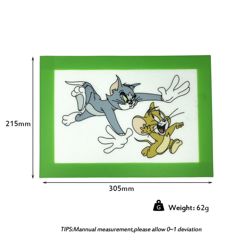 Tom and Jerry slick dab mats Platinum Cured Silicone baking mat wax pads dry herb dabber sheets jars pad263h
Tom and Jerry slick dab mats Platinum Cured Silicone baking mat wax pads dry herb dabber sheets jars pad263h