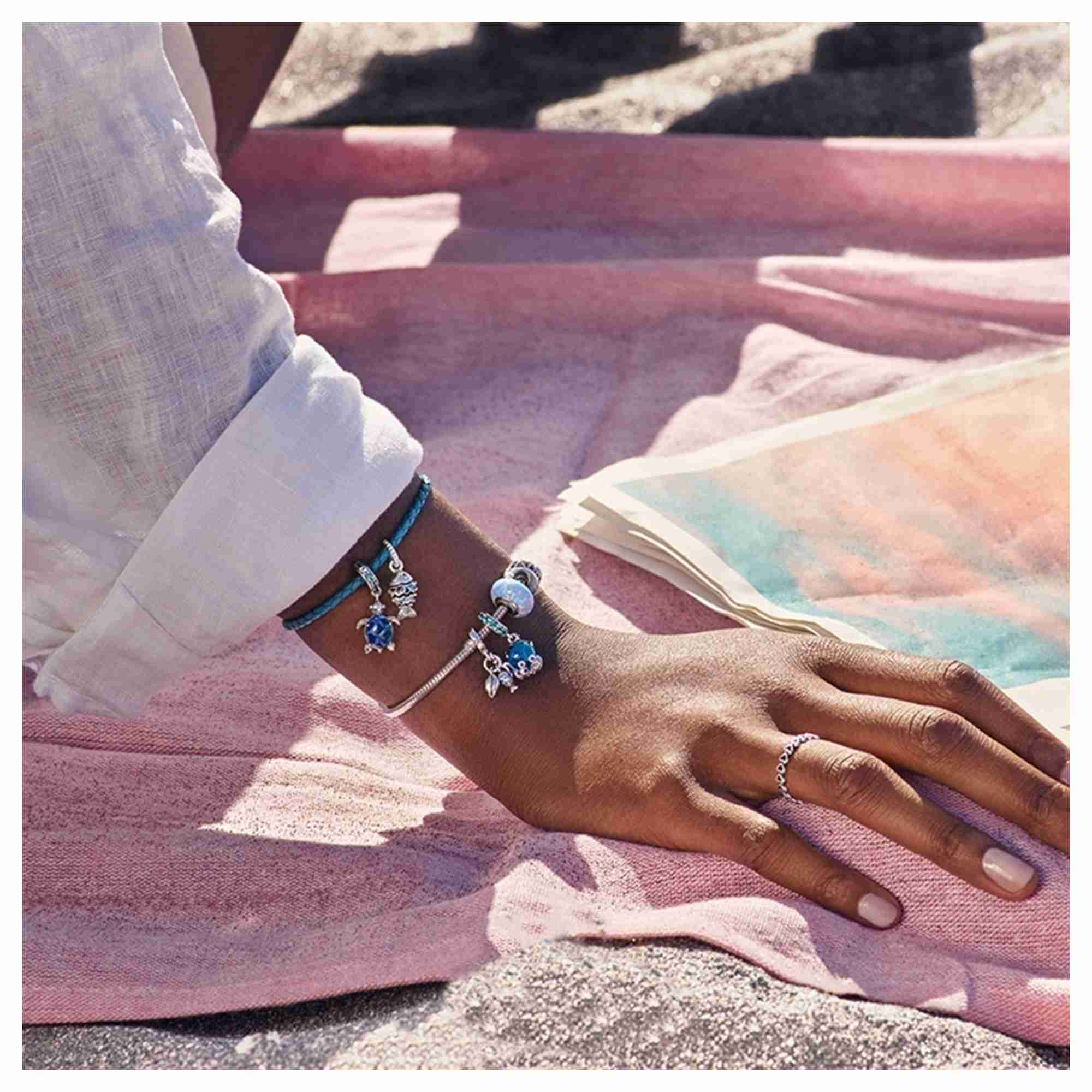 925 Sterling Silver changing dragon octopu fish like conch glas bead turtle charm hanging jewelry suitable for bracelet diy fashion jewelry