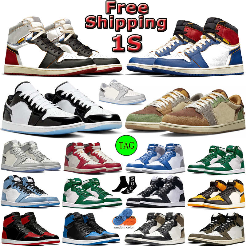 OG Jumpman 1 Basketball Shoes Low 1s Travis Scotts Free shipping University Blue Bred Patent black Phantom TS Reverse Mocha Fragment Mens Sports Sneakers EUR 36-46, #14
OG Jumpman 1 Basketball Shoes Low 1s Travis Scotts Free shipping University Blue Bred Patent black Phantom TS Reverse Mocha Fragment Mens Sports Sneakers EUR 36-46, #14
