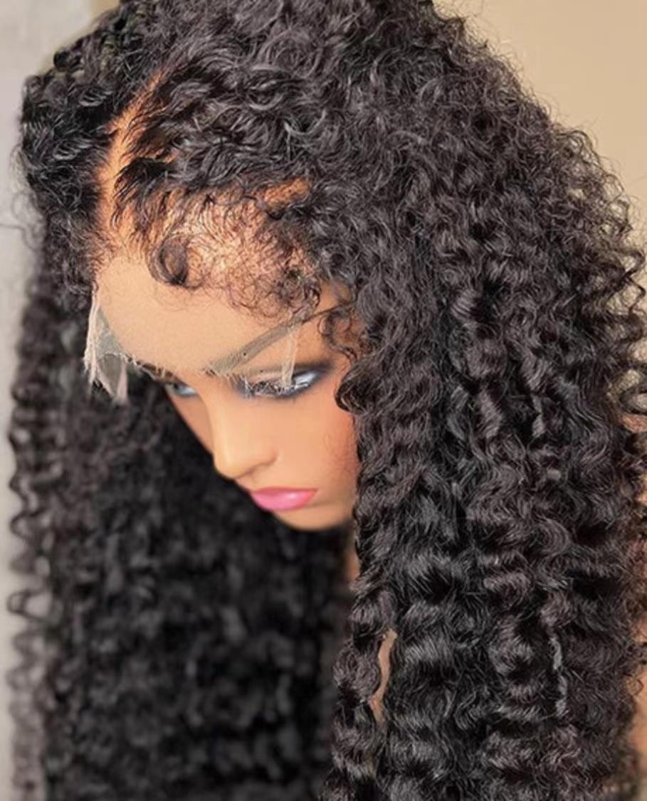 Crystal HD Lace Glueless Curly 13x4 Lace Front Wig Edges With Natural Kinky Baby Hair Line, Black
Crystal HD Lace Glueless Curly 13x4 Lace Front Wig Edges With Natural Kinky Baby Hair Line, Black
