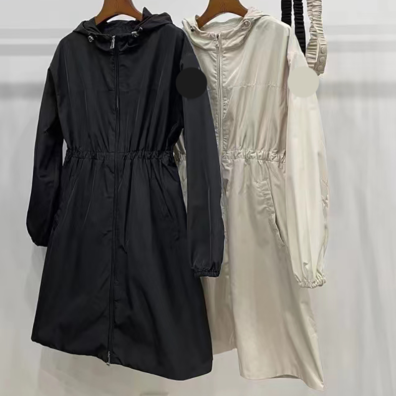 Designer Women Trench Coats Medium and Long Waistband with Waistband, Slim Fit, Casual Hooded Windbreaker, Sun-proof Clothes Size, White
Designer Women Trench Coats Medium and Long Waistband with Waistband, Slim Fit, Casual Hooded Windbreaker, Sun-proof Clothes Size, White