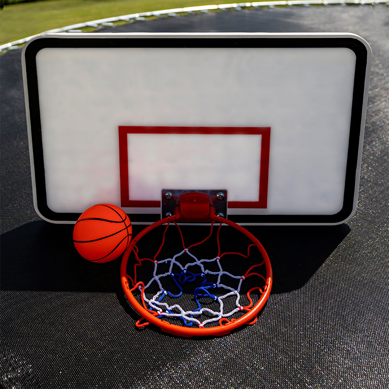 Jumpking Universal Trampoline Basketball Hoop With 6 Basketball hoop shop