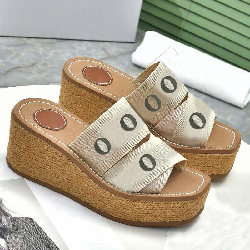 Beach slippers fashion Thick bottom designer Shoe Cartoon slipper Alphabet lady Women Shoes Platform Wedges Sandals cloth letter High heel Slides Heels size 35-41-42, White+blue letters
Beach slippers fashion Thick bottom designer Shoe Cartoon slipper Alphabet lady Women Shoes Platform Wedges Sandals cloth letter High heel Slides Heels size 35-41-42, White+blue letters
