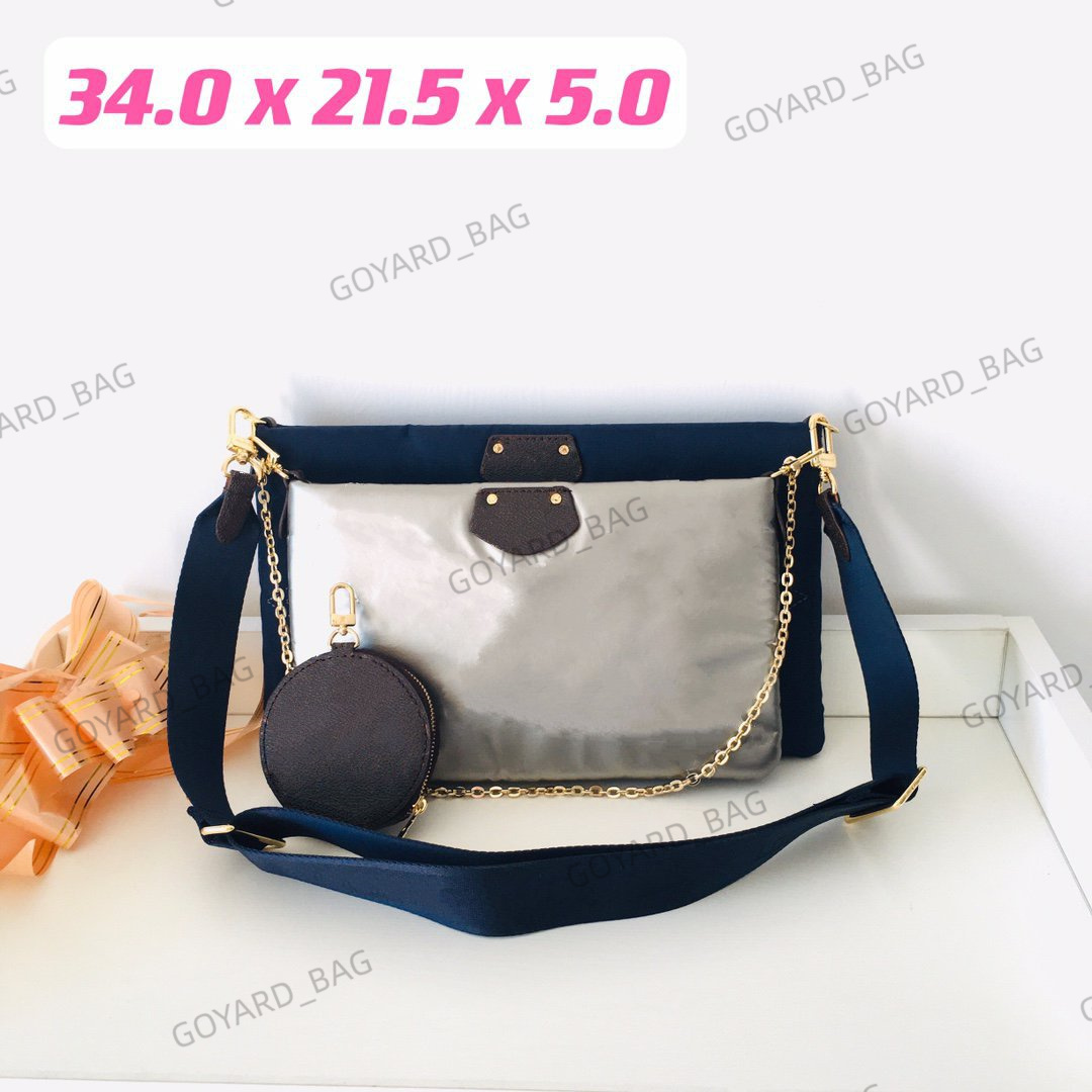 Maxi Multi Pochette Ladies Shoulder Crossbody Bag Handbag Letter Monograms Embossed Removable Strap with Detachable Coin Purse Luxurys Messenger Bags M21056
Maxi Multi Pochette Ladies Shoulder Crossbody Bag Handbag Letter Monograms Embossed Removable Strap with Detachable Coin Purse Luxurys Messenger Bags M21056