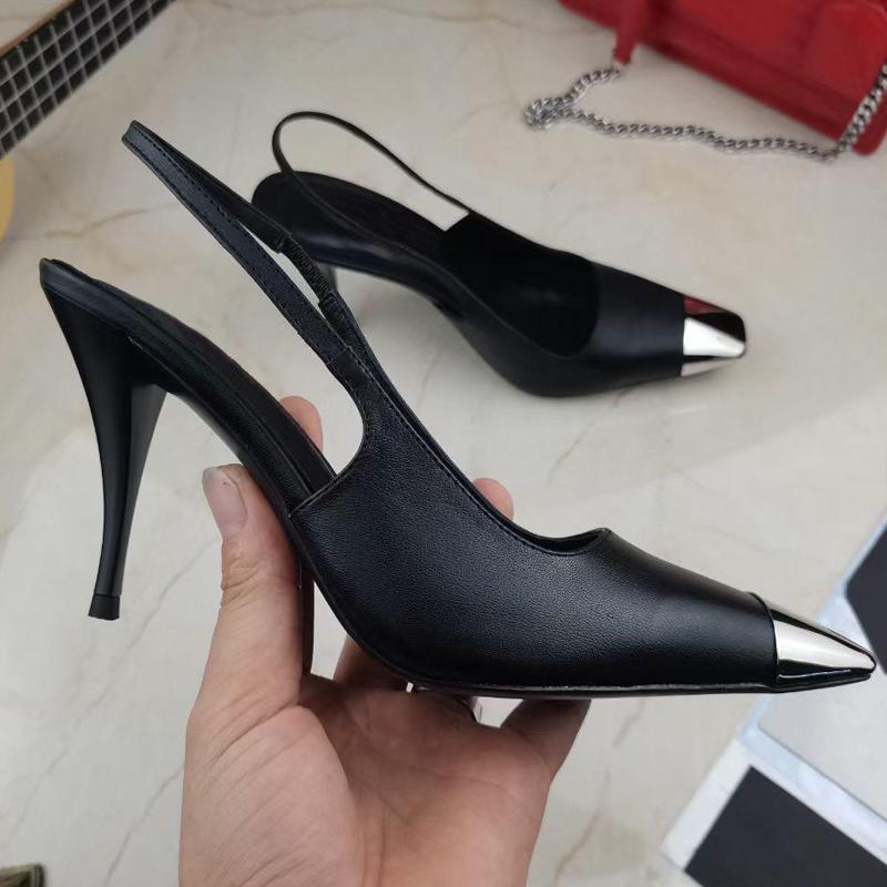 women Sandals party fashion 100% leather Pointed Dance shoe new sexy designer high heels Super Lady wedding Metal Belt buckle Beach Women shoes Large size 35-42 With box, White
women Sandals party fashion 100% leather Pointed Dance shoe new sexy designer high heels Super Lady wedding Metal Belt buckle Beach Women shoes Large size 35-42 With box, White
