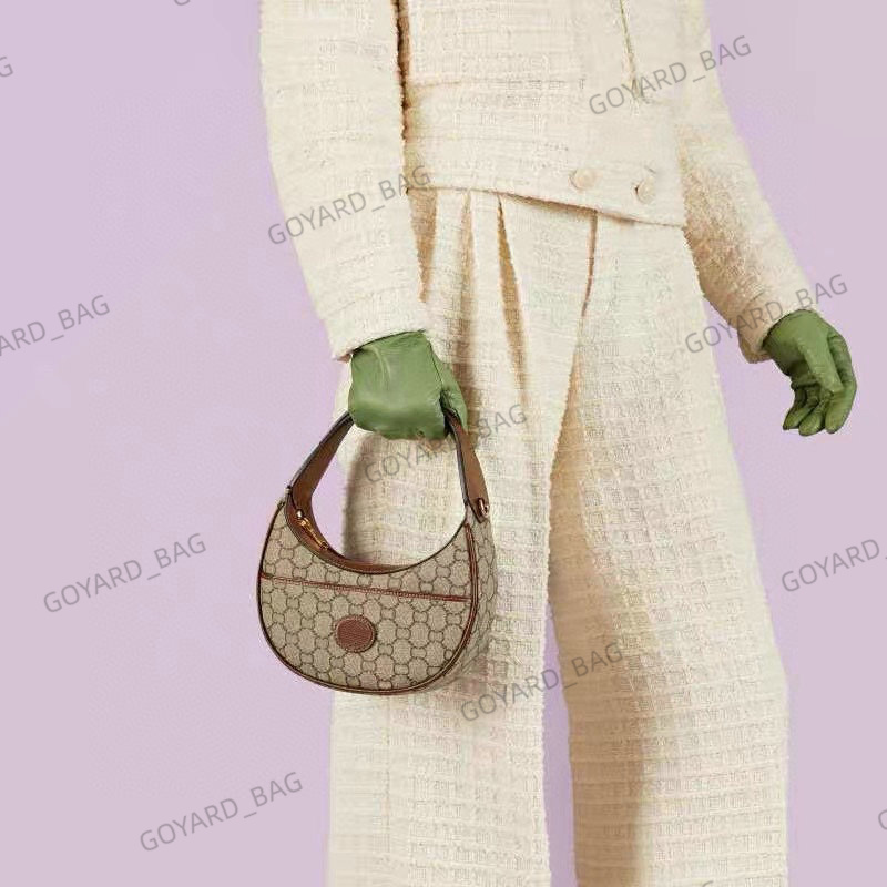 Crescent Hobo Bag Half Moon Underarm Bags Ladies Canvas Letter Luxurys Designer Crossbody Shoulder Bag Chain Retro Monograms Mini Handle Purse For Woman Lady
Crescent Hobo Bag Half Moon Underarm Bags Ladies Canvas Letter Luxurys Designer Crossbody Shoulder Bag Chain Retro Monograms Mini Handle Purse For Woman Lady
