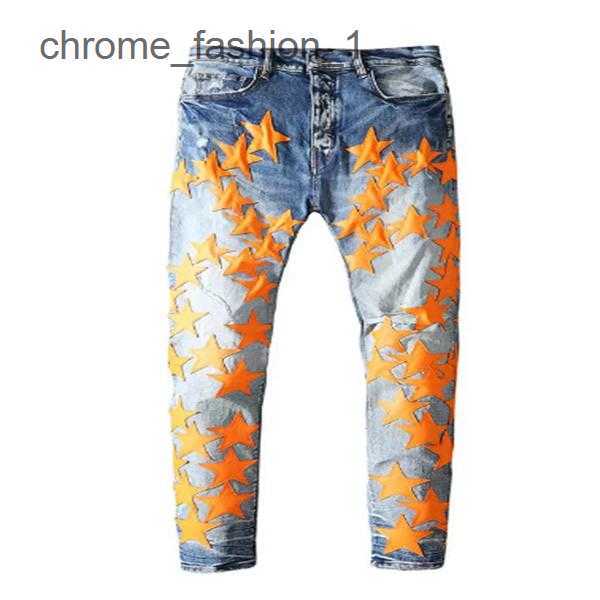 Mens Cotton amirly Long Men's Feet Distressed Motorcycle Moto Ripped Off Skinny Slim Jeans High Fashion Street Denim Light Blue Paste Cloth Hole 10 DEYU
Mens Cotton amirly Long Men's Feet Distressed Motorcycle Moto Ripped Off Skinny Slim Jeans High Fashion Street Denim Light Blue Paste Cloth Hole 10 DEYU