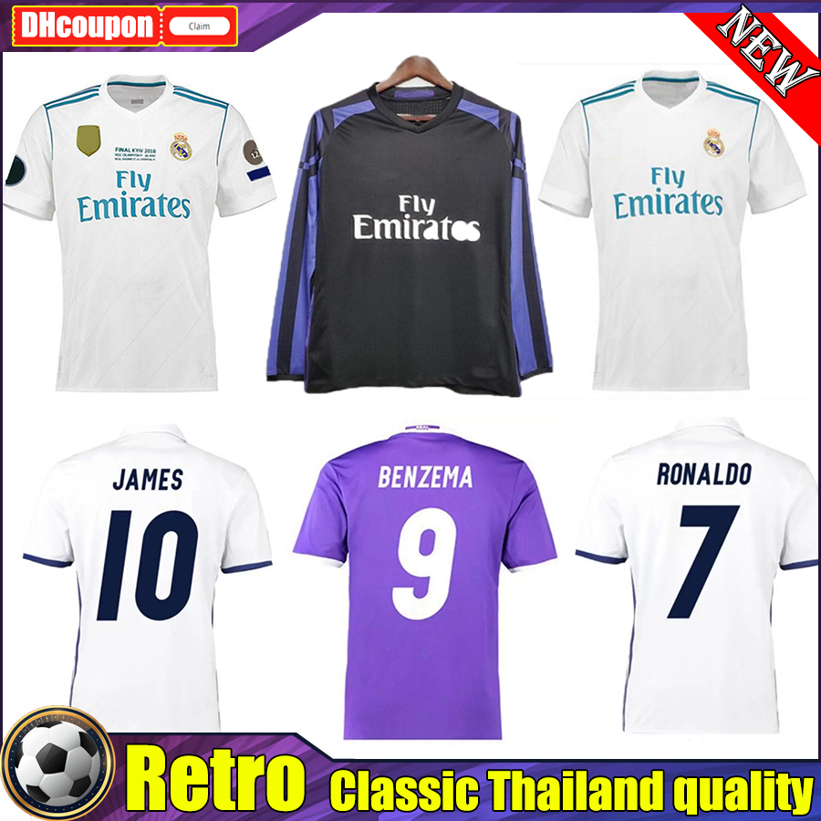 BENZEMA real madrids adult soccer jerseys 16 17 18 BALE MODRIC Retro football shirts Vintage ISCO Maillot SERGIO RAMOS MARCELO Camiseta long and short shirt, 09
BENZEMA real madrids adult soccer jerseys 16 17 18 BALE MODRIC Retro football shirts Vintage ISCO Maillot SERGIO RAMOS MARCELO Camiseta long and short shirt, 09