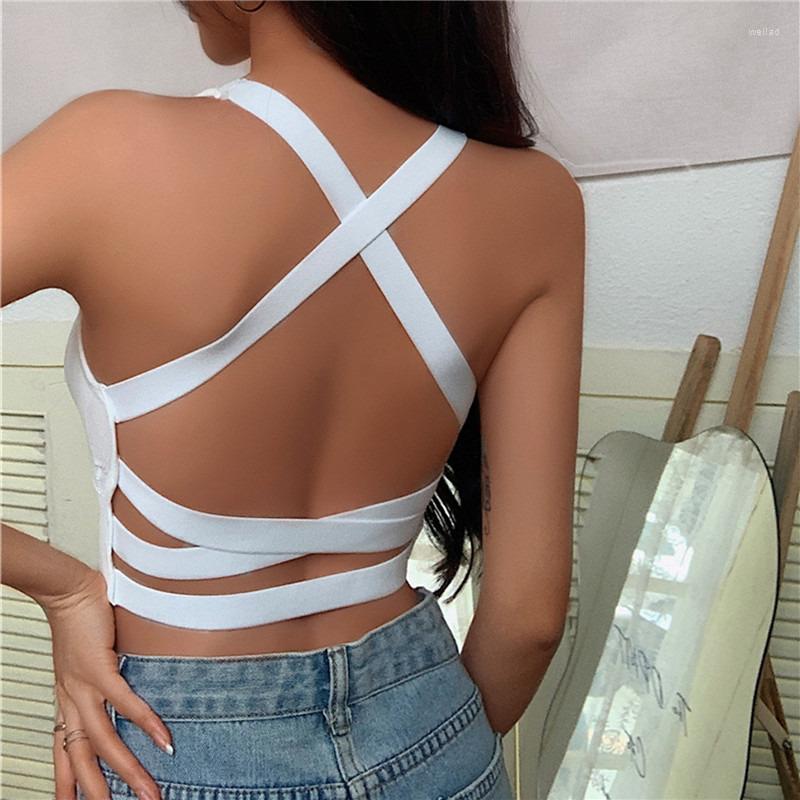 Camisoles & Tanks Top Women Cross Strap Sports Bra Summer Fashion Korean Streetwear Crop Sexy Tank Tops Fitness Breathable Bras Vest, Black bra
Camisoles & Tanks Top Women Cross Strap Sports Bra Summer Fashion Korean Streetwear Crop Sexy Tank Tops Fitness Breathable Bras Vest, Black bra