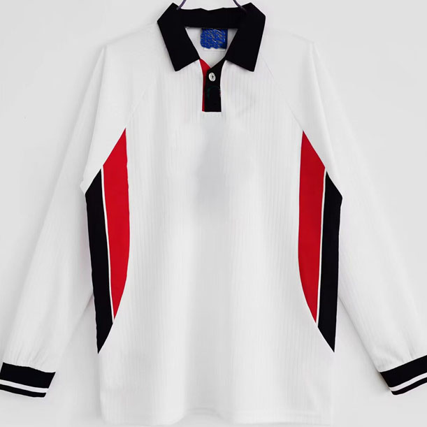 1998 2000 2002 Retro soccer jerseys Gascoigne SHEARER McManaman classic vintage Sheringham Beckham football shirt longsleeve