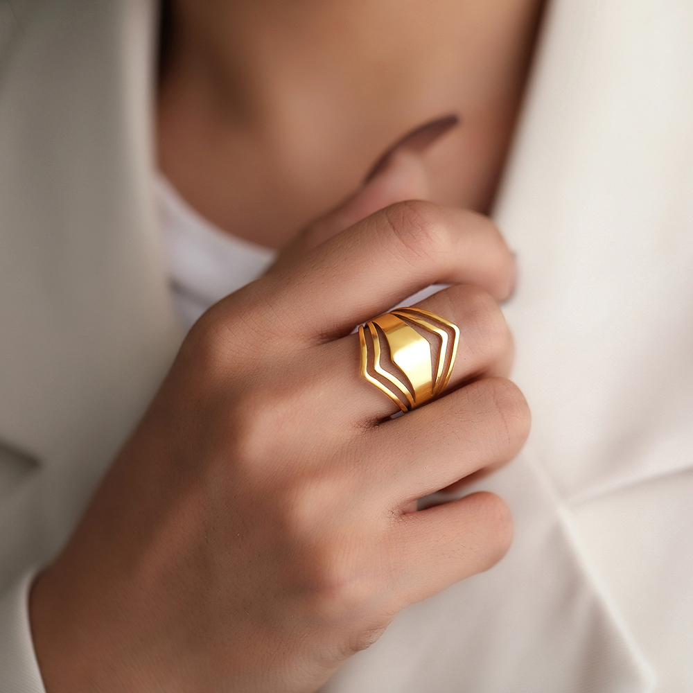 Stainless Steel Ring Geometric Rhombus Antique Rings Anillos Elegant Fashion Rings For Women Jewelry Wedding Engagement Gifts
Stainless Steel Ring Geometric Rhombus Antique Rings Anillos Elegant Fashion Rings For Women Jewelry Wedding Engagement Gifts