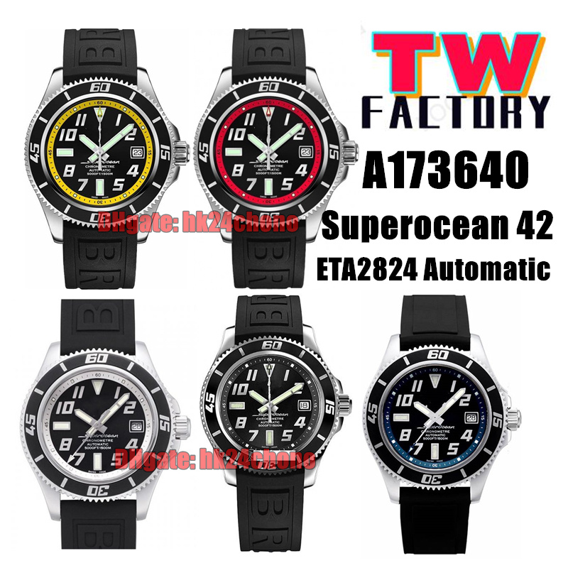TW Factory Watches A1736402 Superocean 42 Automatic Mechanical Mens Watch Black Dial Rubber StrapGents Wristwatches
TW Factory Watches A1736402 Superocean 42 Automatic Mechanical Mens Watch Black Dial Rubber StrapGents Wristwatches