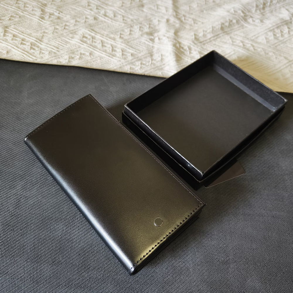 Genuine Leather Long Wallet for Men Luxury Designer Clutch Bag Suit Purse Business Men Credit Card Holder Wallet Money Bag with Photo Window Comes with box, Black
Genuine Leather Long Wallet for Men Luxury Designer Clutch Bag Suit Purse Business Men Credit Card Holder Wallet Money Bag with Photo Window Comes with box, Black