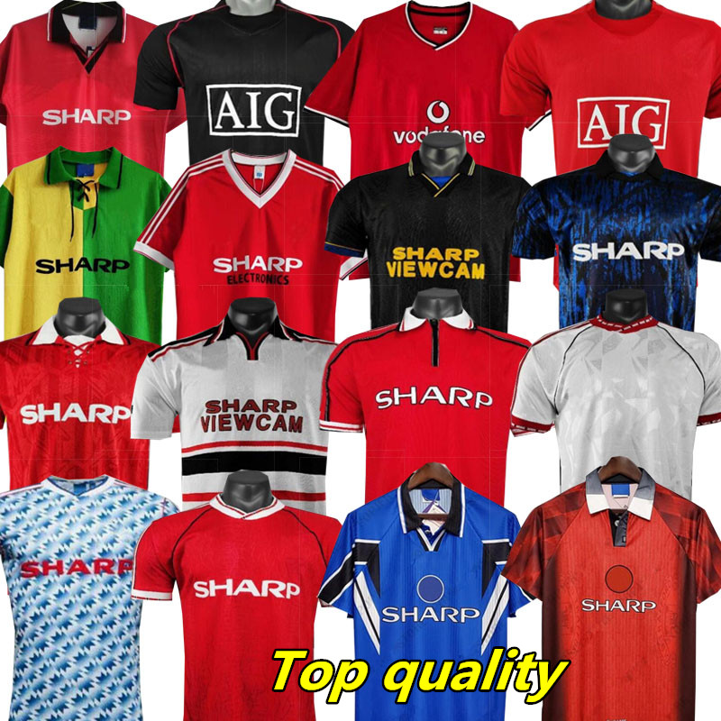 Man retro soccer jerseys GIGGS Beckham CANTONA SOLSKJAER shirt 1990 1991 1992 1993 1994 1995 1996 1997 1998 1999 United jersey, 90/92 home
Man retro soccer jerseys GIGGS Beckham CANTONA SOLSKJAER shirt 1990 1991 1992 1993 1994 1995 1996 1997 1998 1999 United jersey, 90/92 home