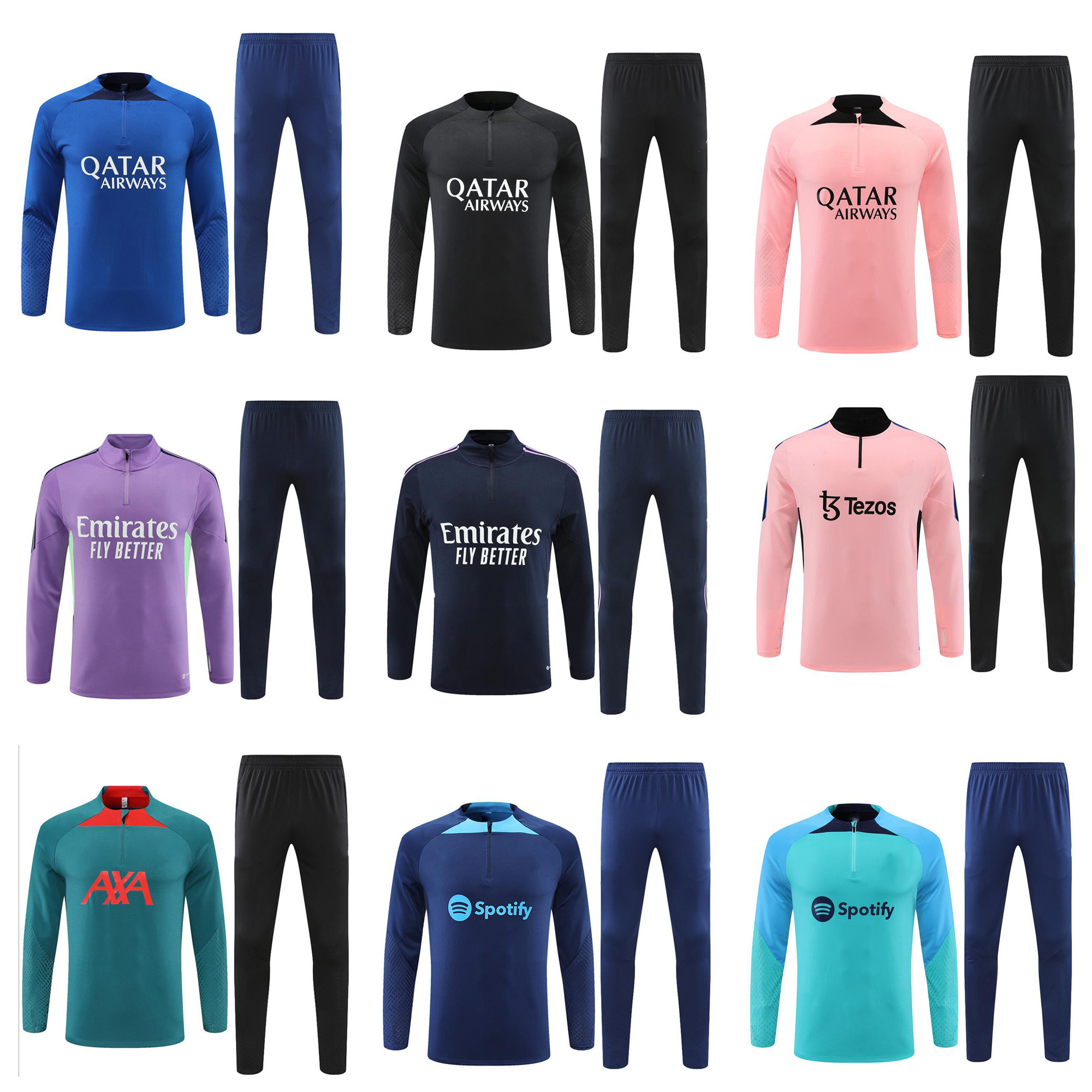 2023 football tracksuit training survetement foot soccer kit 22 23 24 mens and kids maillot camisetas tuta calcio futbol chandal
2023 football tracksuit training survetement foot soccer kit 22 23 24 mens and kids maillot camisetas tuta calcio futbol chandal