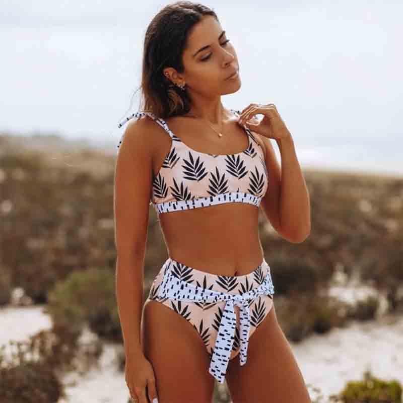 Women' Swimwear Leaves Printed 2023 Push Up Bandage Bikini Set Beachwear 2 Pieces High Waist Swimsuit Bathers Sexy Bathing Suit FemaleWomen, Blue
Women' Swimwear Leaves Printed 2023 Push Up Bandage Bikini Set Beachwear 2 Pieces High Waist Swimsuit Bathers Sexy Bathing Suit FemaleWomen, Blue