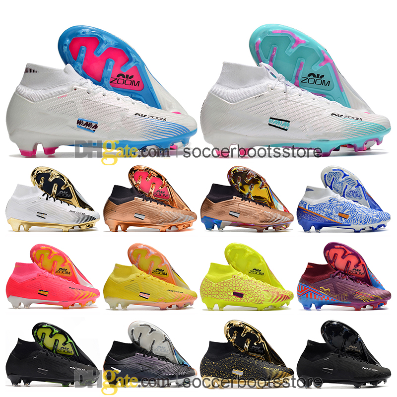 Gift Bag Ankle Football Boots Cristiano Ronaldo CR7 Mercurial Superfly IX 9 Elite FG Cleats Neymar ACC Mbappe Zoom Soccer Shoes Top Outdoor Trainers Botas De Futbol, Color 1
Gift Bag Ankle Football Boots Cristiano Ronaldo CR7 Mercurial Superfly IX 9 Elite FG Cleats Neymar ACC Mbappe Zoom Soccer Shoes Top Outdoor Trainers Botas De Futbol, Color 1