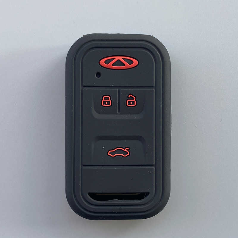 Car Key Silicone Car Key Cover for Chery Tiggo 3 5X 4 8 Glx 7 2019 2020 2023 2024 Arrizo Tiggo 8 - Protective Shell H250113