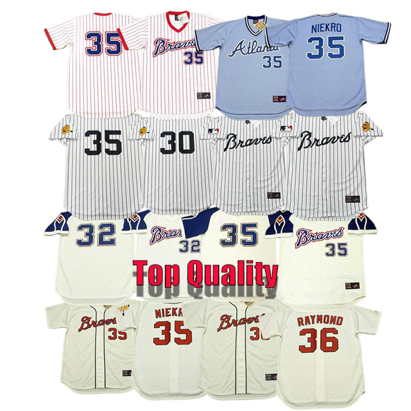 Men's Atlanta 30 Orlando Cepeda 32 Earl Williams 35 Phil Niekro 36 Claude Raymond Throwback Baseball Jersey Stitched S-5xl, 35-1
Men's Atlanta 30 Orlando Cepeda 32 Earl Williams 35 Phil Niekro 36 Claude Raymond Throwback Baseball Jersey Stitched S-5xl, 35-1