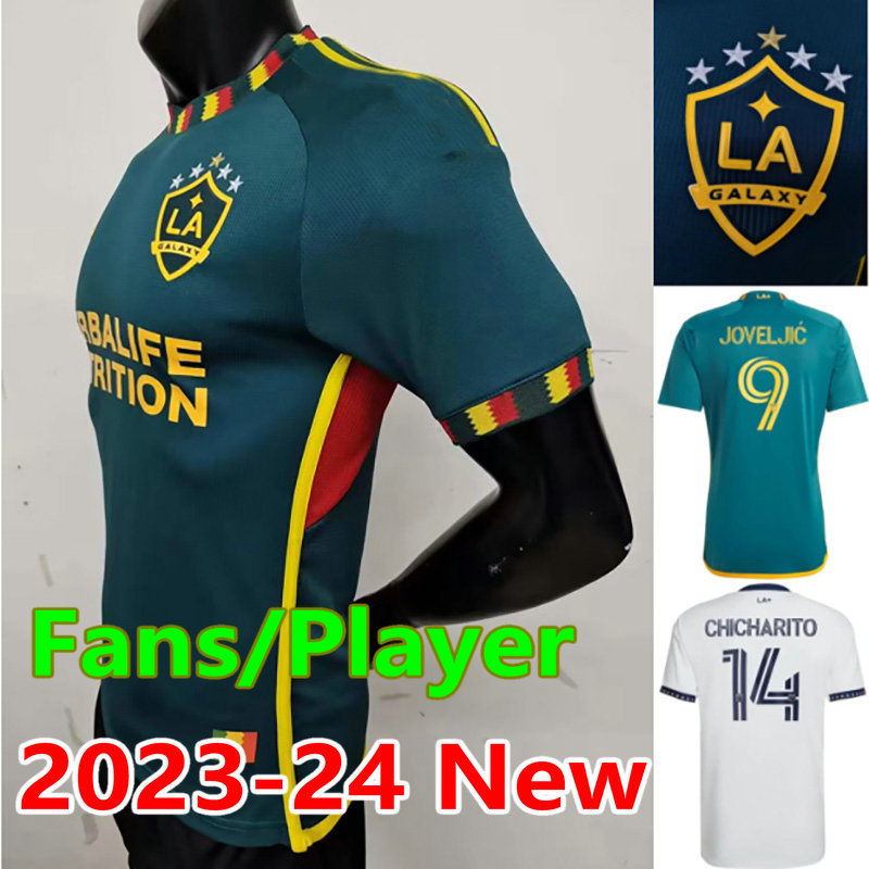 23 24 LA Galaxy soccer jerseys Fans Player CHICHARITO JOVELJIC maillots 2023 2024 RIQUI PUIG BRUGMAN BOYD DELGADO D.COSTA football shirts JUDD URI ALVAREZ camesitas, Fans 22-23 home 
23 24 LA Galaxy soccer jerseys Fans Player CHICHARITO JOVELJIC maillots 2023 2024 RIQUI PUIG BRUGMAN BOYD DELGADO D.COSTA football shirts JUDD URI ALVAREZ camesitas, Fans 22-23 home