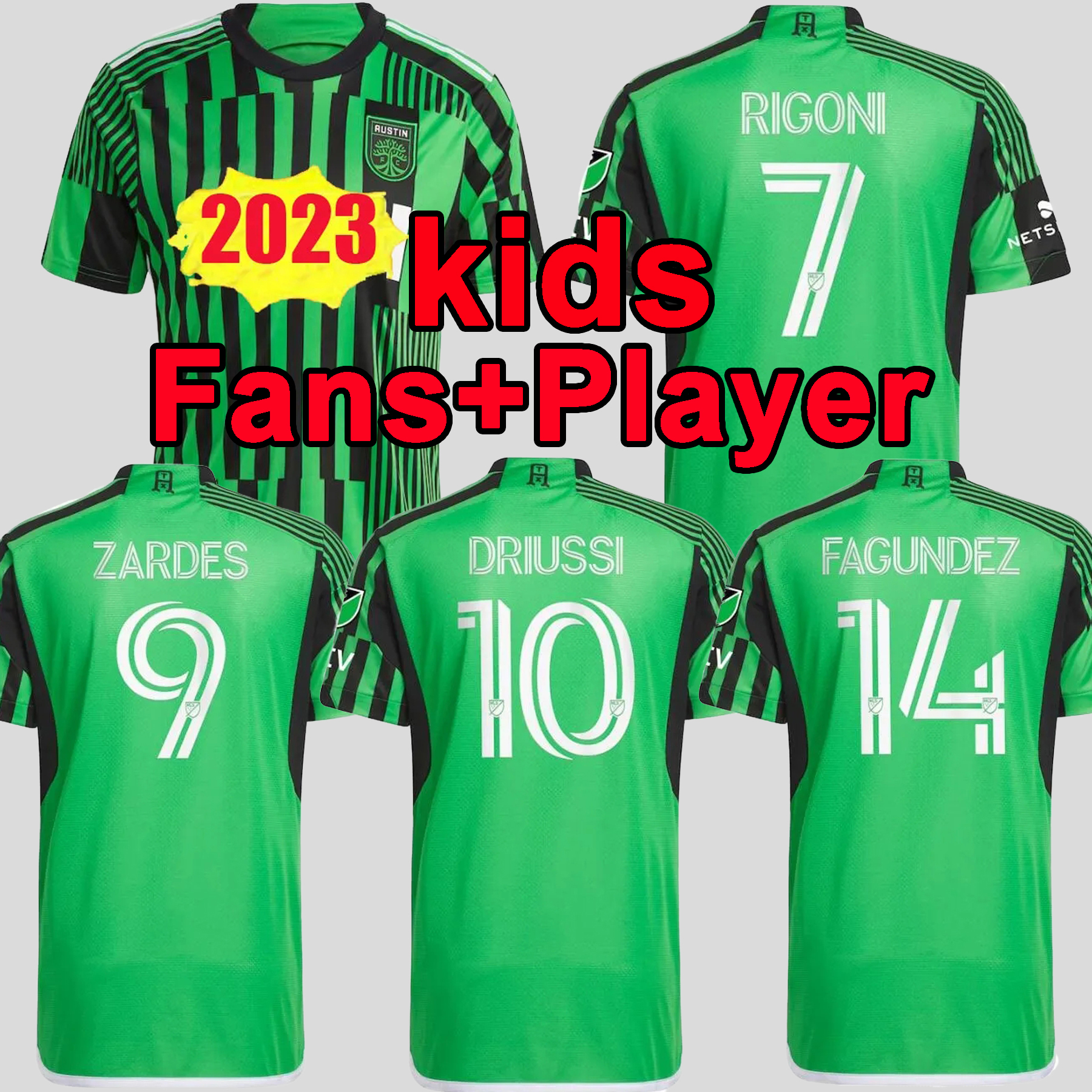 MLS 2023 Austin FC soccer jersey home 23 24 Fagundez Rigoni Zardes Driussi PEREIRA GALLAGHER football shirts fans player version thailand quality men kids kit, 23 24 home fans
MLS 2023 Austin FC soccer jersey home 23 24 Fagundez Rigoni Zardes Driussi PEREIRA GALLAGHER football shirts fans player version thailand quality men kids kit, 23 24 home fans