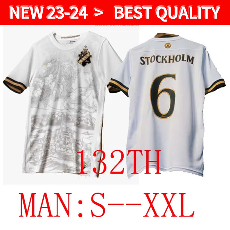 2023 AIK Solna SOCCER jerseys special FISCHER 7 HUSSEIN 8 OTIENO 25 GUIDETTI 11 THILL 17 TIHI 16 HALITI 6 132-year history 23 24 jersey football shirts man WHITE, Black
2023 AIK Solna SOCCER jerseys special FISCHER 7 HUSSEIN 8 OTIENO 25 GUIDETTI 11 THILL 17 TIHI 16 HALITI 6 132-year history 23 24 jersey football shirts man WHITE, Black