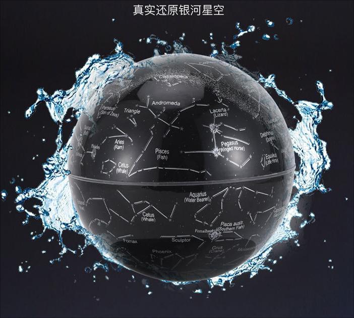 Table Clocks Bedside Nightlight Netred magnetic suspension moon lamp simple bedside table lamp magnetic suspension star ball moon small night light pe