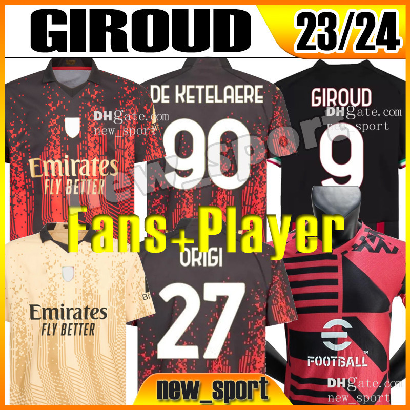 3XL 4XL 23 24 OMORI IBRAHIMOVIC Soccer jerseys Fouth gk R.LEAO GIROUD LAZETIC 4th kit TONALI A.REBIC KJER 2022 2023 Third TONALI theo football shirt, 2023 special +koche patches
3XL 4XL 23 24 OMORI IBRAHIMOVIC Soccer jerseys Fouth gk R.LEAO GIROUD LAZETIC 4th kit TONALI A.REBIC KJER 2022 2023 Third TONALI theo football shirt, 2023 special +koche patches