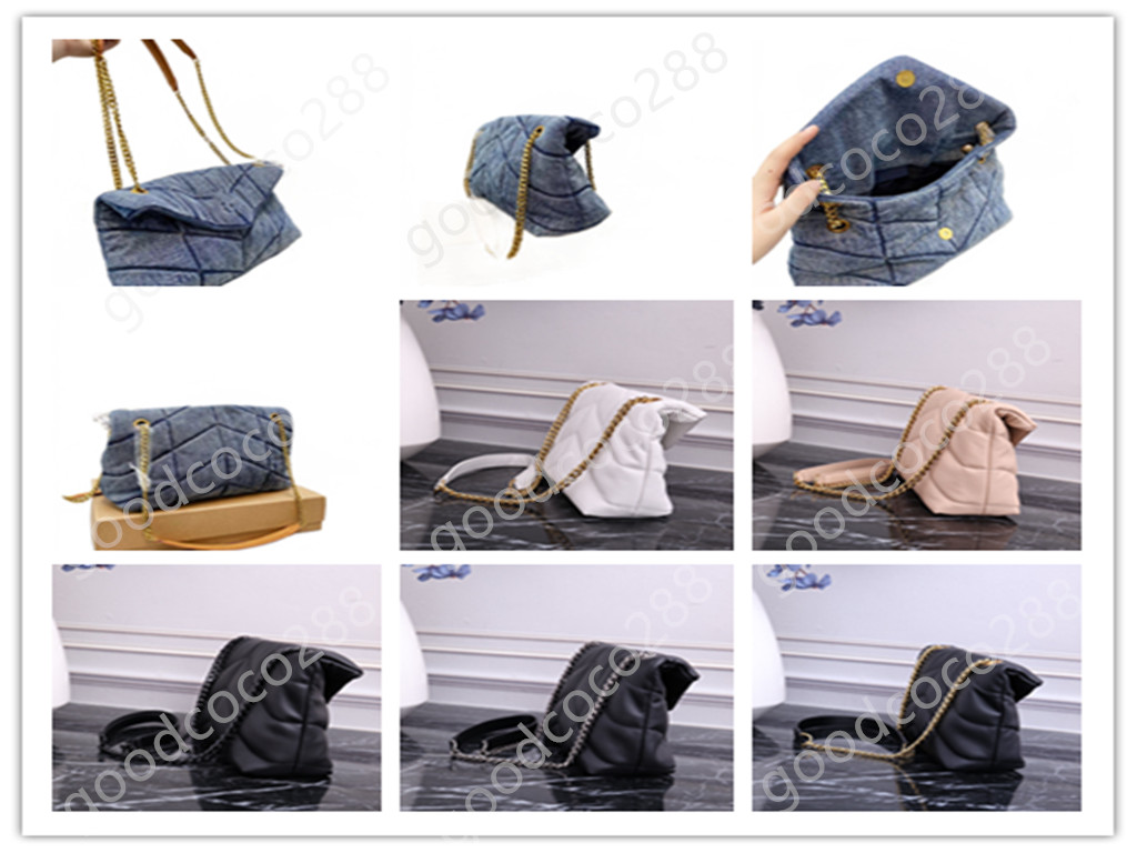 TOP QUALITY Genuine Luxury Handbags Womens Bags Designer Shoulder Bag Women Brandss designers real leather messenger backpack chain shoulder Totes Wallet 8020A2, Blue 29cm
TOP QUALITY Genuine Luxury Handbags Womens Bags Designer Shoulder Bag Women Brandss designers real leather messenger backpack chain shoulder Totes Wallet 8020A2, Blue 29cm