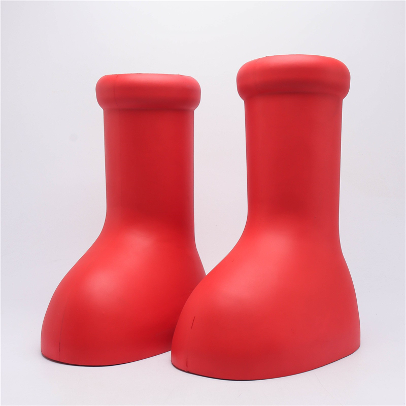 MSCHF Astro Boy Big Red Boot Designer Shoes For Men Women TPU Thick Bottom Non-Slip Rubber Platform booties Red EVA foam outdoor oversized Slip-on Knee Boots size 28-48
MSCHF Astro Boy Big Red Boot Designer Shoes For Men Women TPU Thick Bottom Non-Slip Rubber Platform booties Red EVA foam outdoor oversized Slip-on Knee Boots size 28-48
