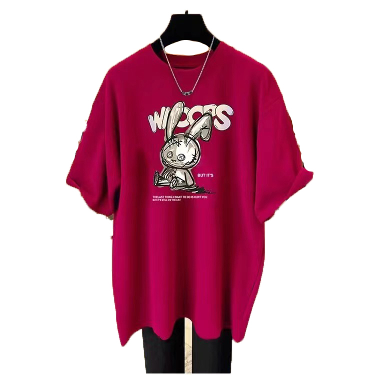 Women's T-shirt Designer loose print letters multicolor clothing classic hip-hop summer, Orange
Women's T-shirt Designer loose print letters multicolor clothing classic hip-hop summer, Orange