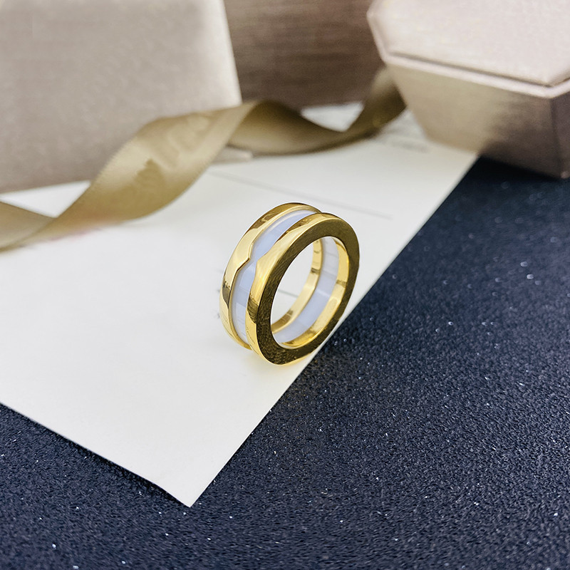designer ring rings Titanium steel silver love ring men and women rose gold jewelry for lovers couple rings gift size 5-12 lovering