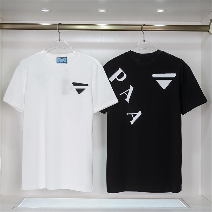 2023 spring and summer new digital lettered crewneck t-shirt men' and women' cotton short sleeve loose pullover top, White
2023 spring and summer new digital lettered crewneck t-shirt men' and women' cotton short sleeve loose pullover top, White