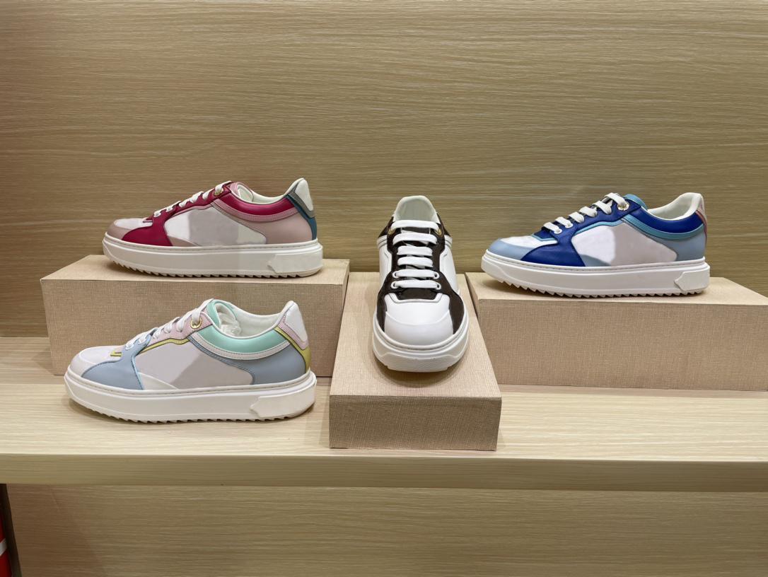 womens Casual Sports shoes fashion Loafers women lace-up sneaker 100% leather Trainers gym platform shoe letter designer lady Flat sneakers Large size 35-42 With box, Brown
womens Casual Sports shoes fashion Loafers women lace-up sneaker 100% leather Trainers gym platform shoe letter designer lady Flat sneakers Large size 35-42 With box, Brown