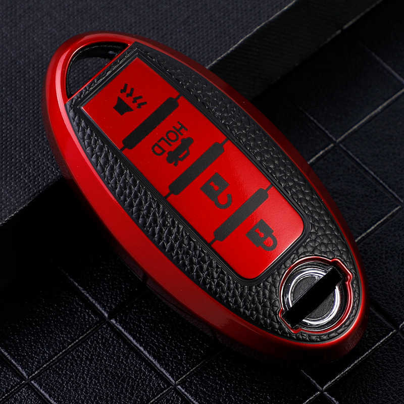 2025 new Cover New TPU Key Case for Nissan Juke Leaf Micra K12 Note Patrol Qashqai J11 J10 Tiida Versa X-trail Xtrail X Trail T32 Infiniti