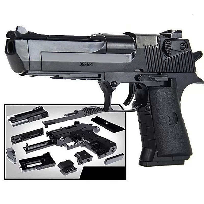 Children Toy Gun 1:10 Kids Assembling Building Block Bricks Pistol Educational Assembled Plastic Model For Birthday Gift
Children Toy Gun 1:10 Kids Assembling Building Block Bricks Pistol Educational Assembled Plastic Model For Birthday Gift