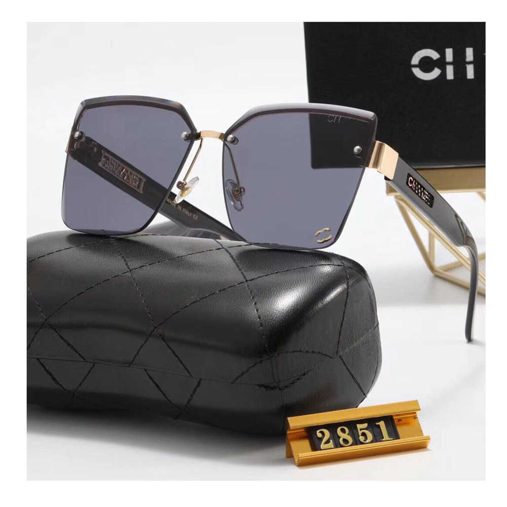 Designer Brand Luxury Channel Sunglasses Women's Sunscreen Temperament Polarized Proof Glasses Frameless Top Millionaire Holiday Sunglasses
Designer Brand Luxury Channel Sunglasses Women's Sunscreen Temperament Polarized Proof Glasses Frameless Top Millionaire Holiday Sunglasses