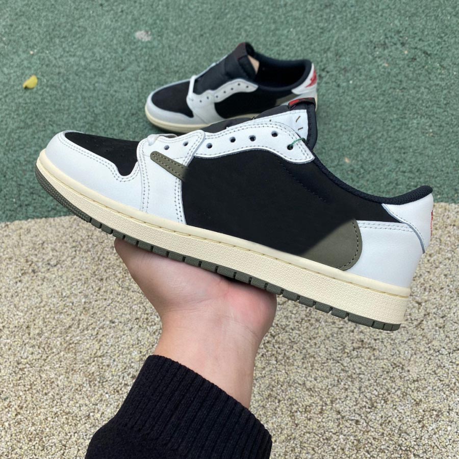2023 Authentic Travis Scotts Shoes 1 Low OG WMNS Olive Reverse Mocha Black Phantom 1s High Military Blue Fragment Men Women Sports Sneakers With Original box
2023 Authentic Travis Scotts Shoes 1 Low OG WMNS Olive Reverse Mocha Black Phantom 1s High Military Blue Fragment Men Women Sports Sneakers With Original box