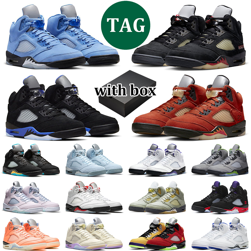 With Box 5s Race Blue Basketball Shoes UNC Sail Raging Bull Stealth Dark Concord Fire Red What The White Cement mens trainer, 28
With Box 5s Race Blue Basketball Shoes UNC Sail Raging Bull Stealth Dark Concord Fire Red What The White Cement mens trainer, 28