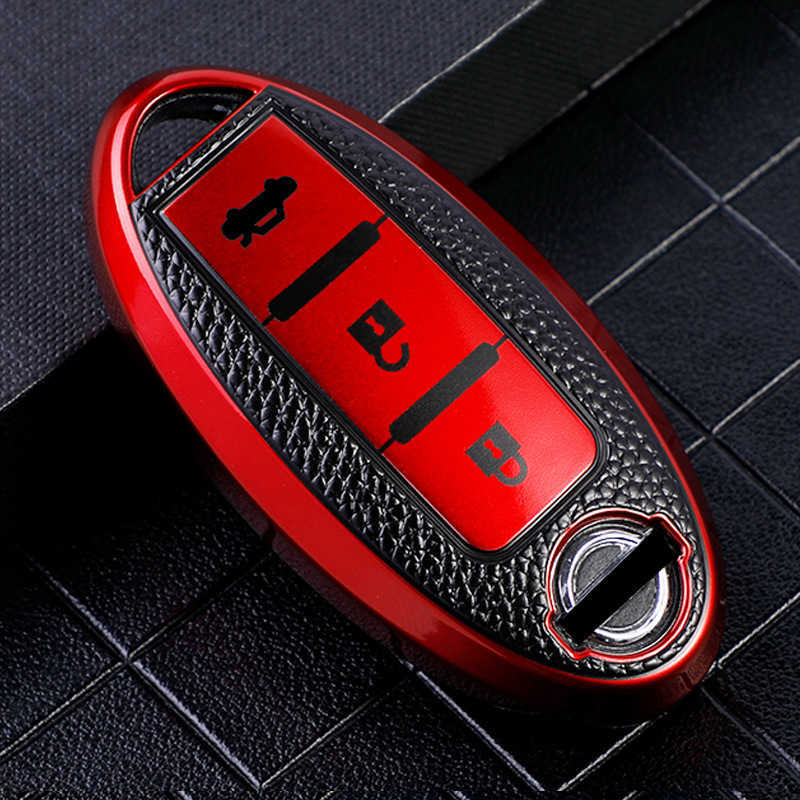 2025 new Cover New TPU Key Case for Nissan Juke Leaf Micra K12 Note Patrol Qashqai J11 J10 Tiida Versa X-trail Xtrail X Trail T32 Infiniti