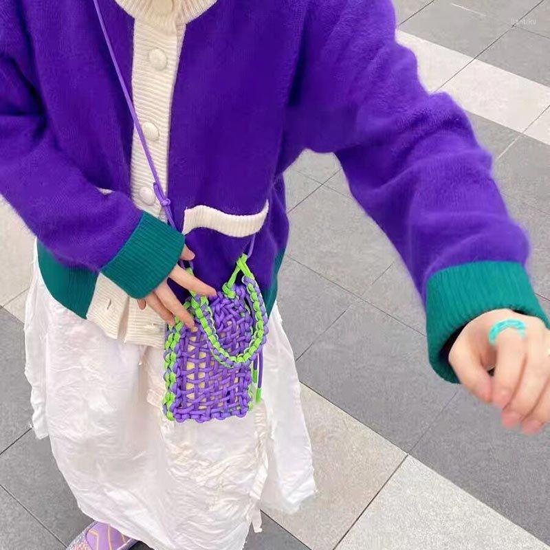 Evening Bags Black White Hand-woven Hollow Beach Woman Mobile Phone Tote Bag 2023 Fashion All-match Soft Recyclable Shoulder Messenger, Purple
Evening Bags Black White Hand-woven Hollow Beach Woman Mobile Phone Tote Bag 2023 Fashion All-match Soft Recyclable Shoulder Messenger, Purple